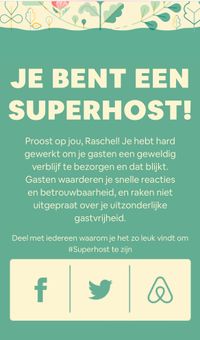 Superhost Airbnb